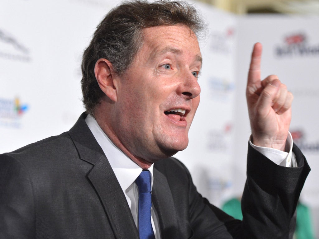 CNN News anchor Piers Morgan